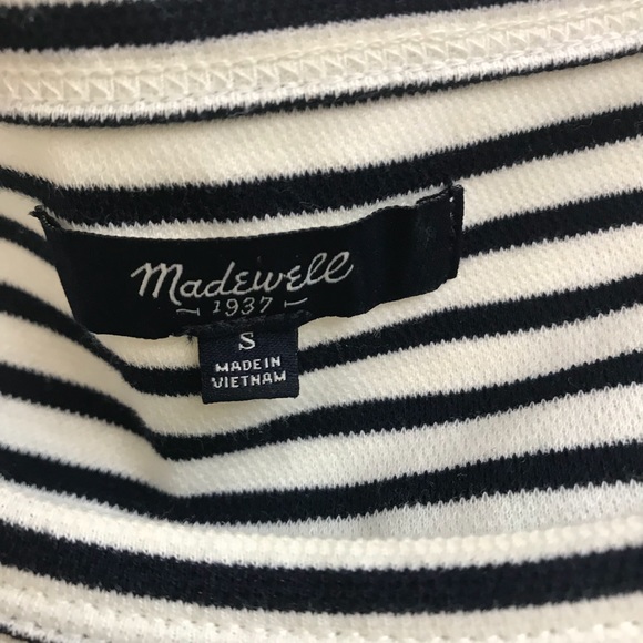 Madewell Striped Dress - Picture 6 of 7